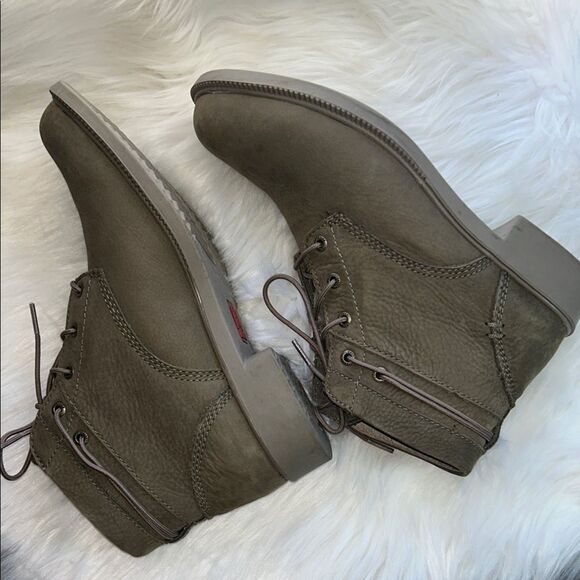 Kodiak Olive Lace-Up Boots Outdoors Waterproof Size 8 - Picture 9 of 15